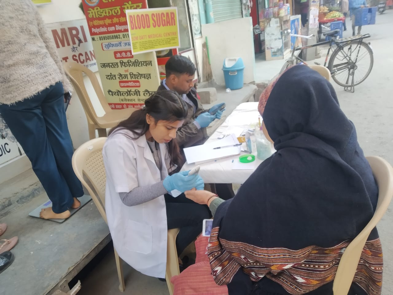 MEDICAL CAMP ORGANIZED ON 14-15-2024 AT LAXMI NAGAR