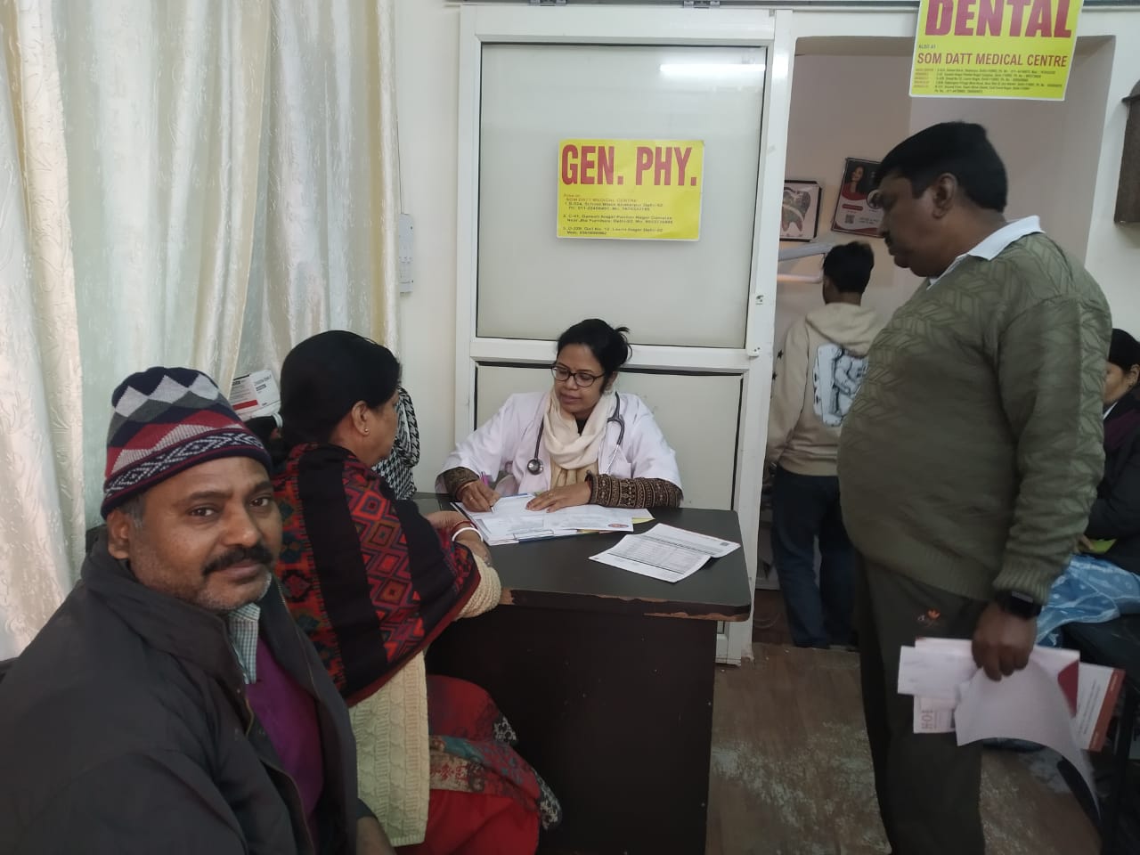 MEDICAL CAMP ORGANIZED ON 14-15-2024 AT LAXMI NAGAR