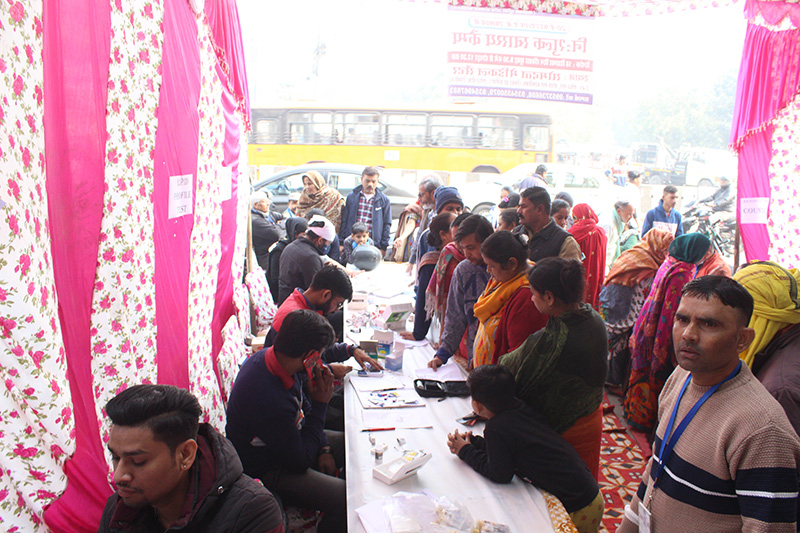 FREE MEDICAL HEALTH CHECKUP CAMP ON 20TH FOUNDATION DAY