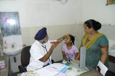 MEDICAL ACTIVITIES AT SHAKAR PUR CENTRE