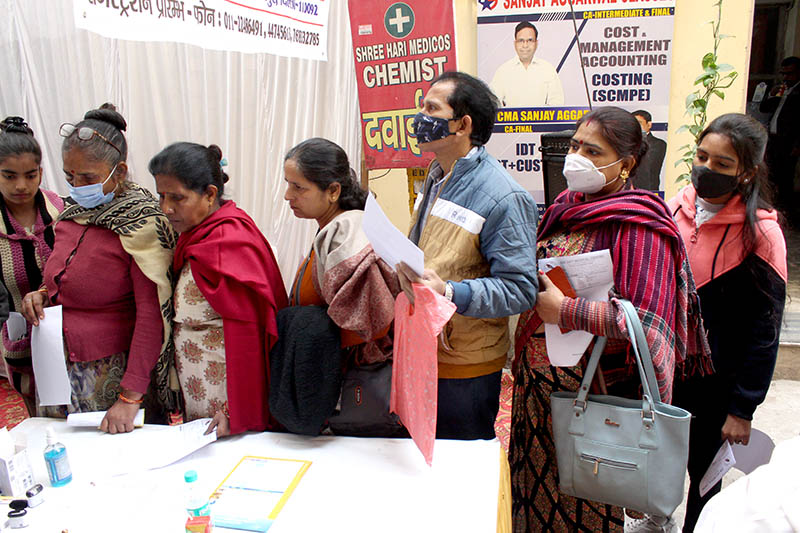 FREE MEDICAL HEALTH CHECKUP CAMP ON 20TH FOUNDATION DAY